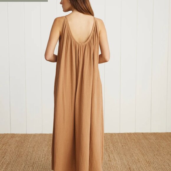 Jenni Kayne Drift Dress in Terracotta - Picture 5 of 5